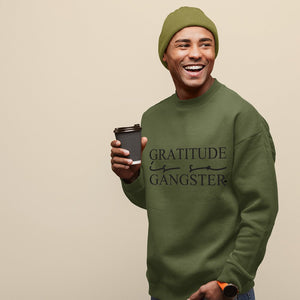 Sweatshirt Unisex Gratitude Is So Gangster