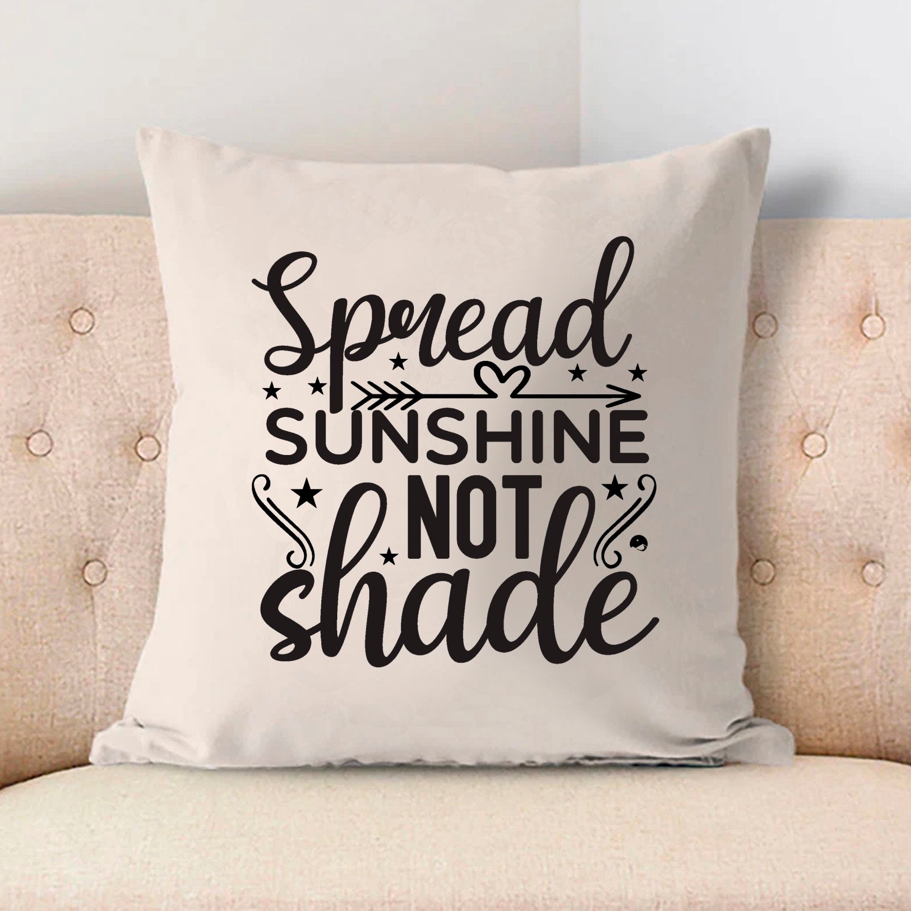 Pillow Case Spread Sunshine Not Shade