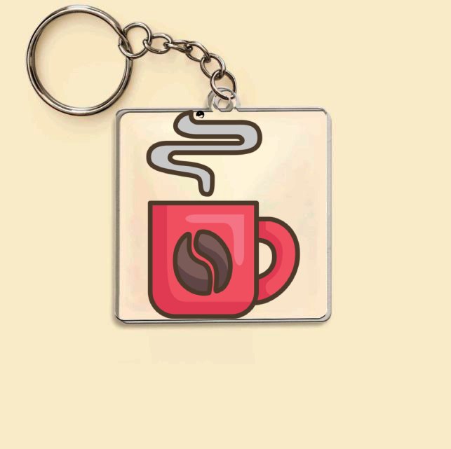 Keychain The Cup Of Coffee