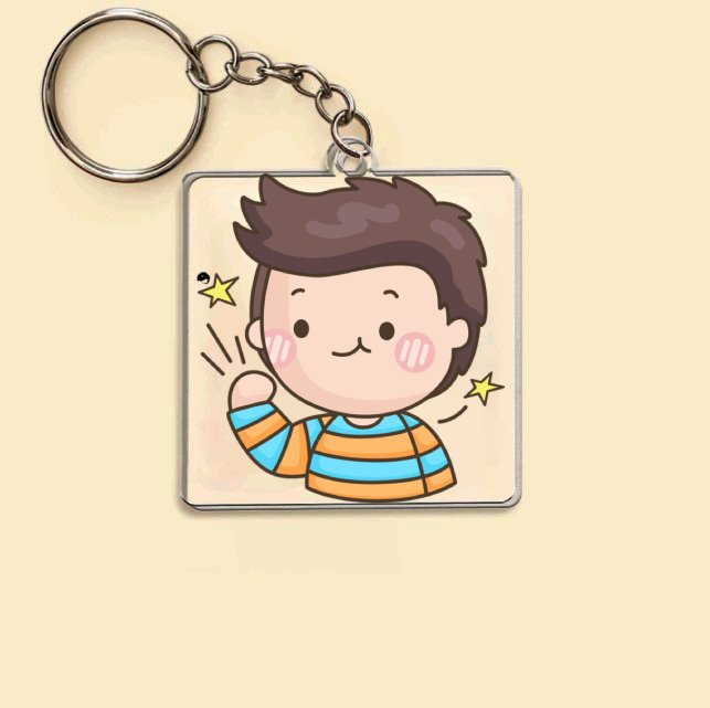 Keychain Happy Little Star