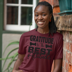 T-shirt Gratitude Is The Best Attitude