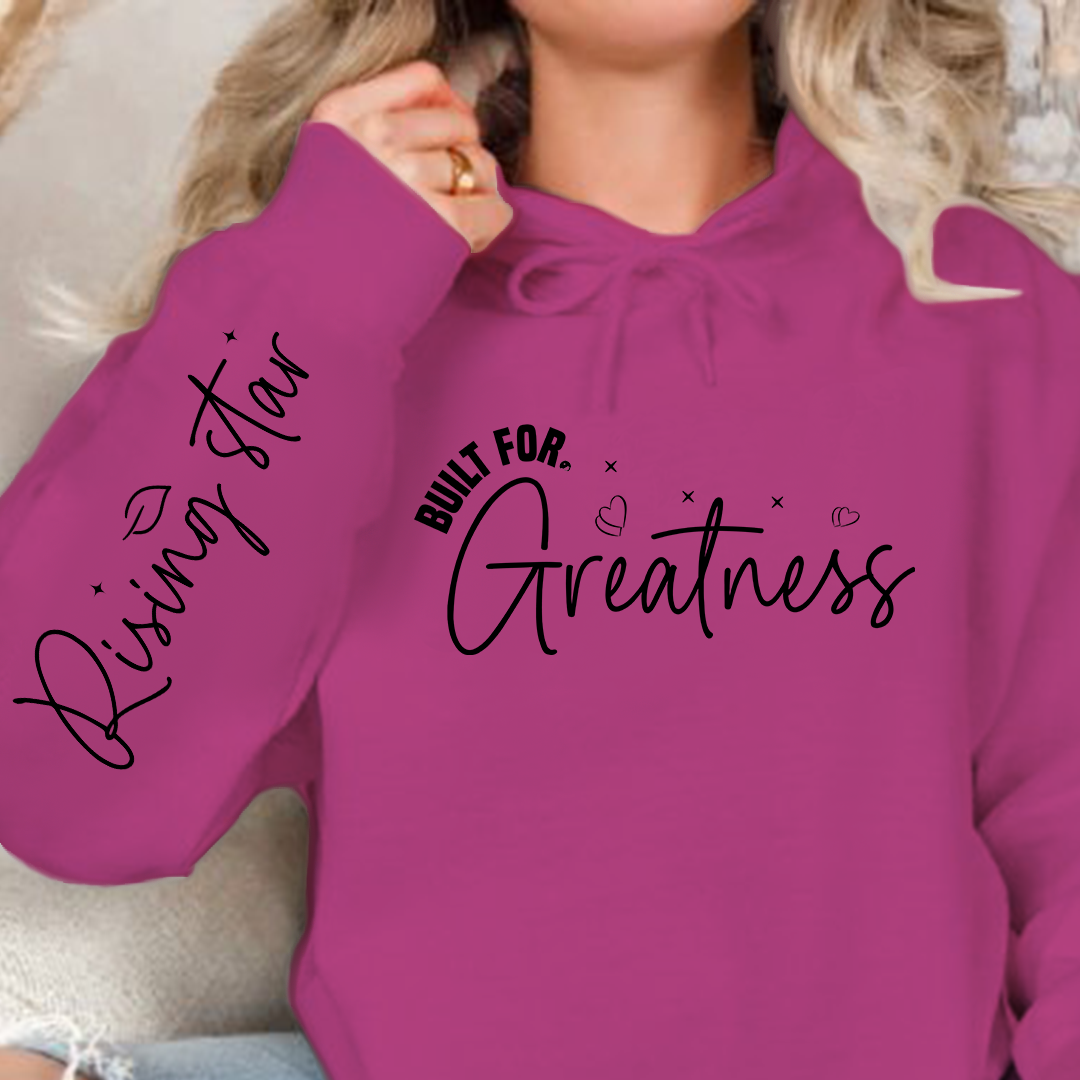 Hoodie Unisex Built for greatness