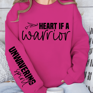 Sweatshirt Unisex Heart if a warrior