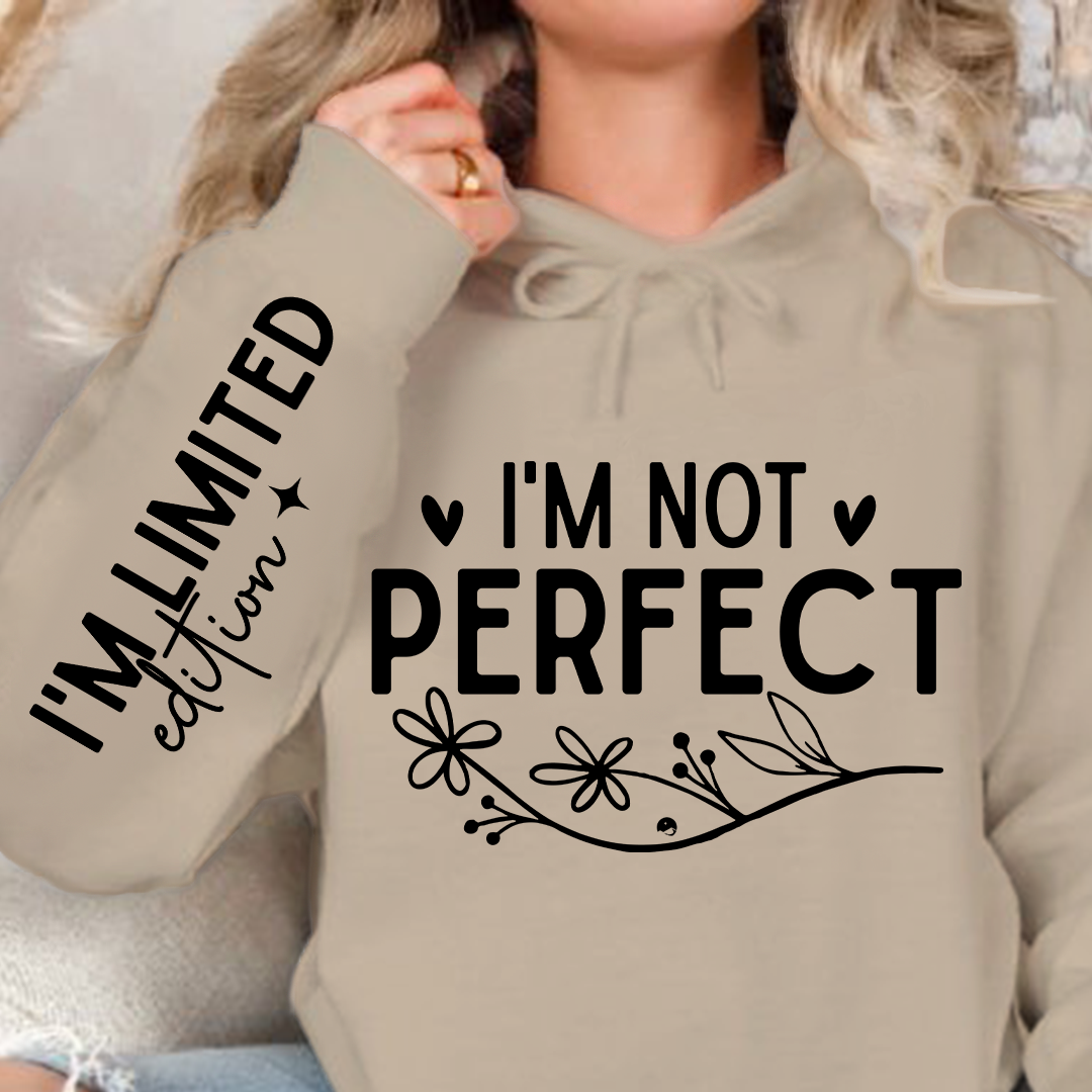 Hoodie Unisex I'm Not Perfect