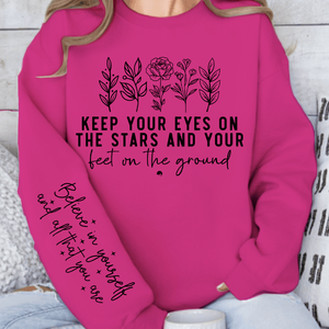 Sweatshirt Unisex Keep your eyes on the stars