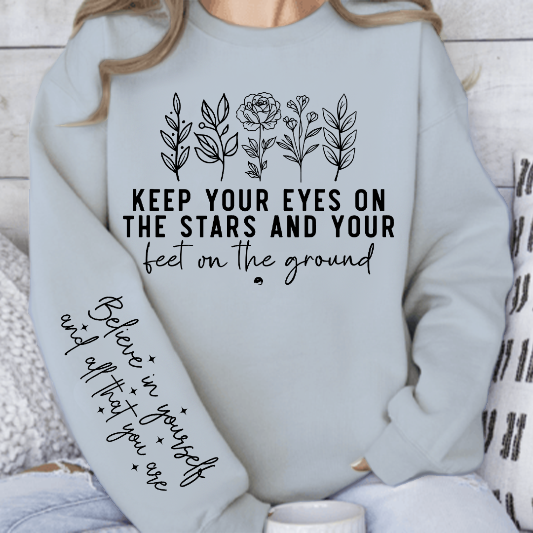Sweatshirt Unisex Keep your eyes on the stars