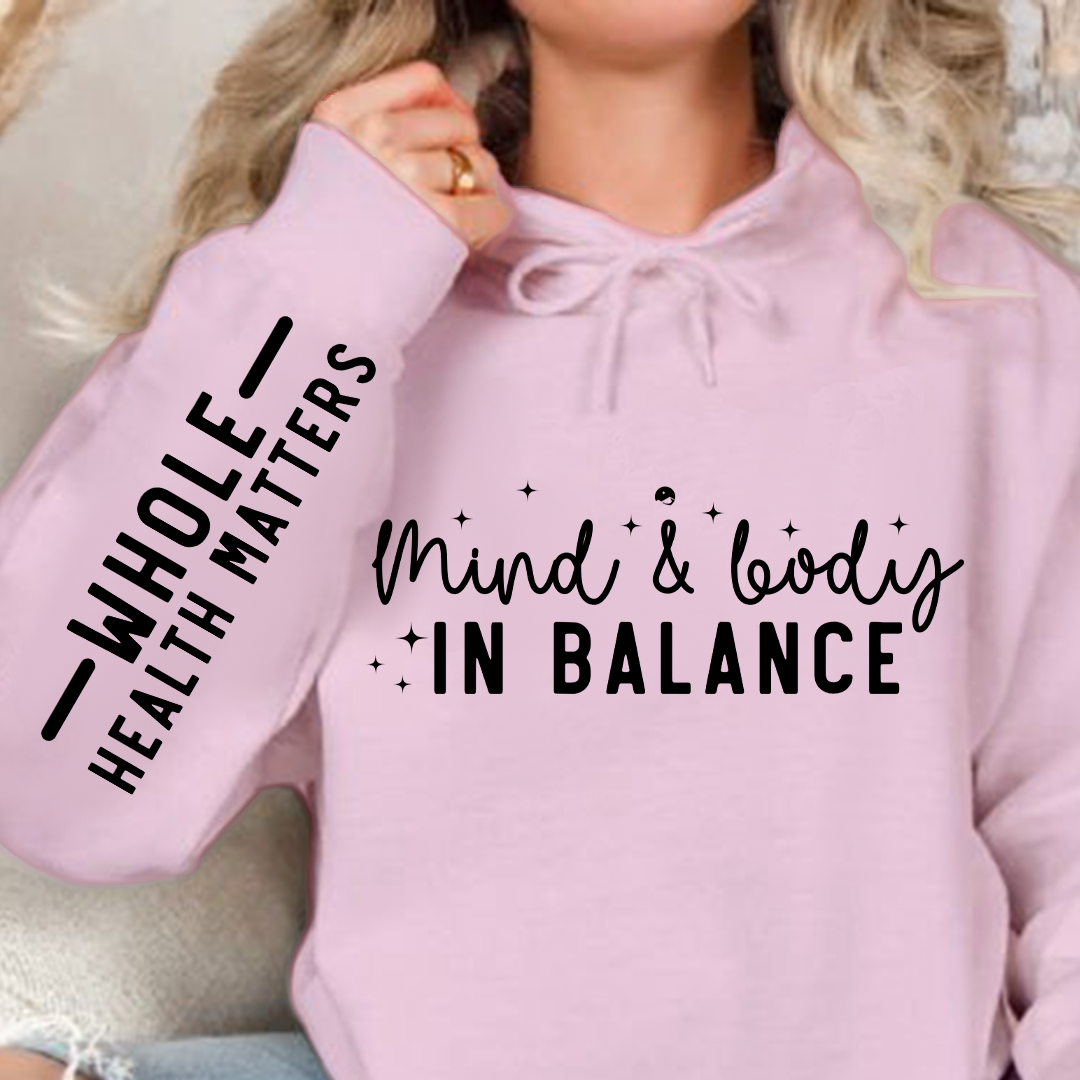 Hoodie Unisex Mind & Body In Balance