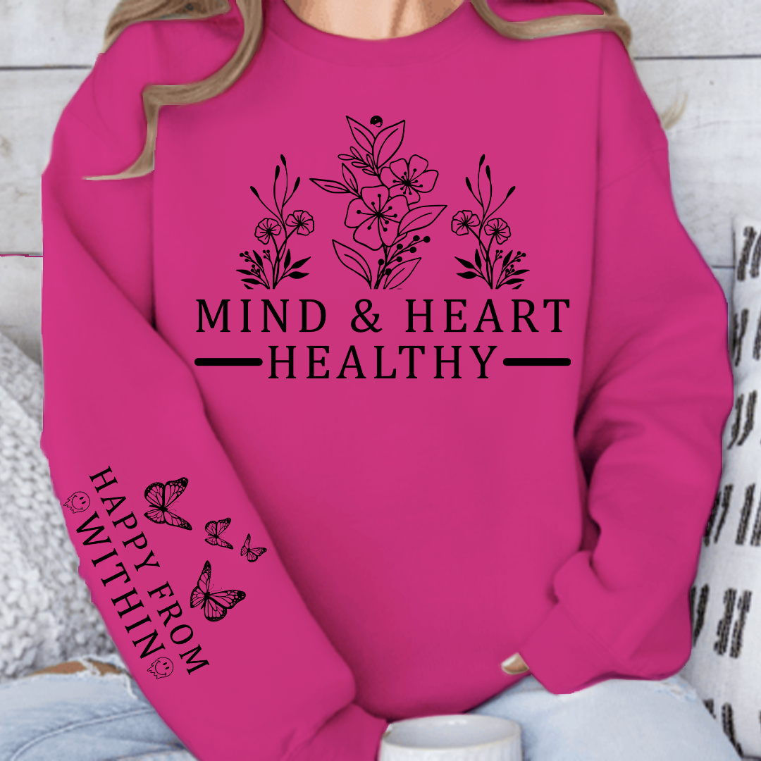 Sweatshirt Unisex Mind & Heart Healthy
