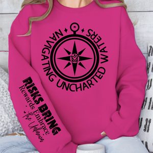 Sweatshirt Unisex Navigating Uncharted Waters