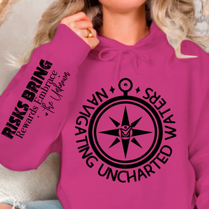 Hoodie Unisex Navigating Uncharted Waters
