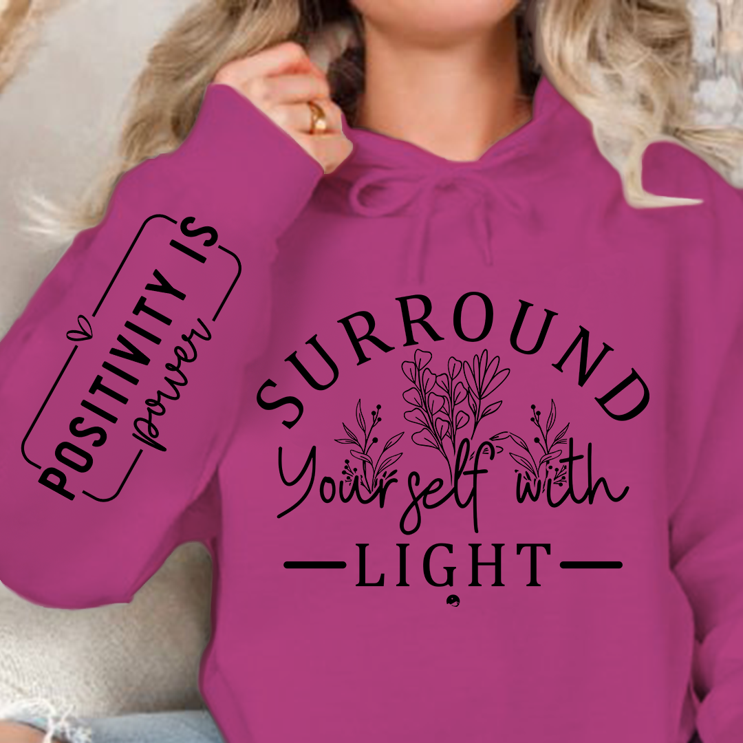Hoodie Unisex Positivity Is Power