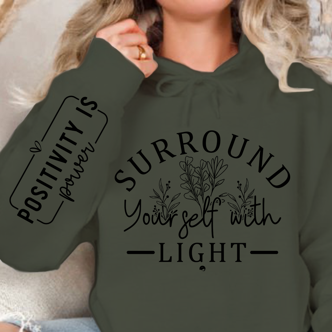 Hoodie Unisex Positivity Is Power