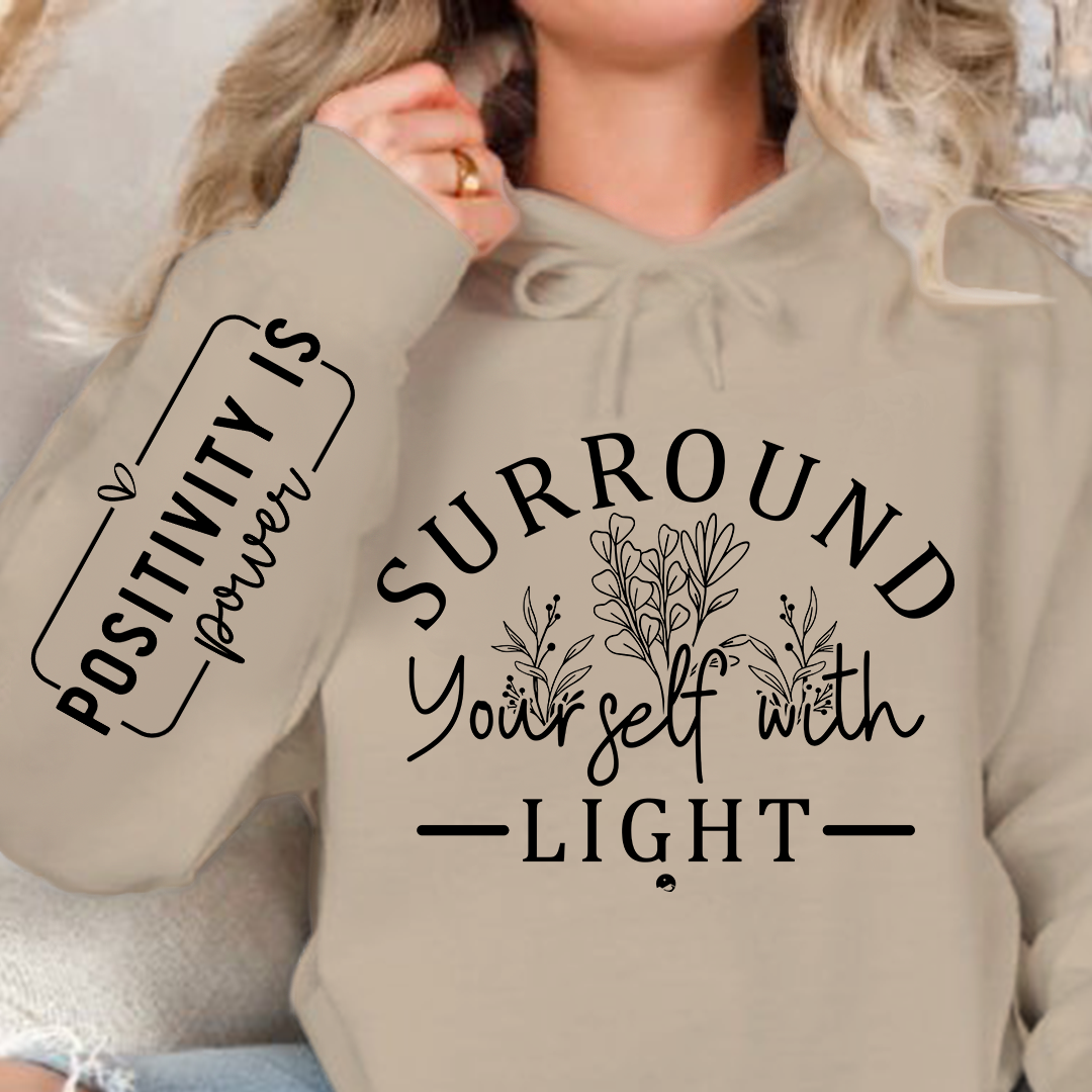 Hoodie Unisex Positivity Is Power