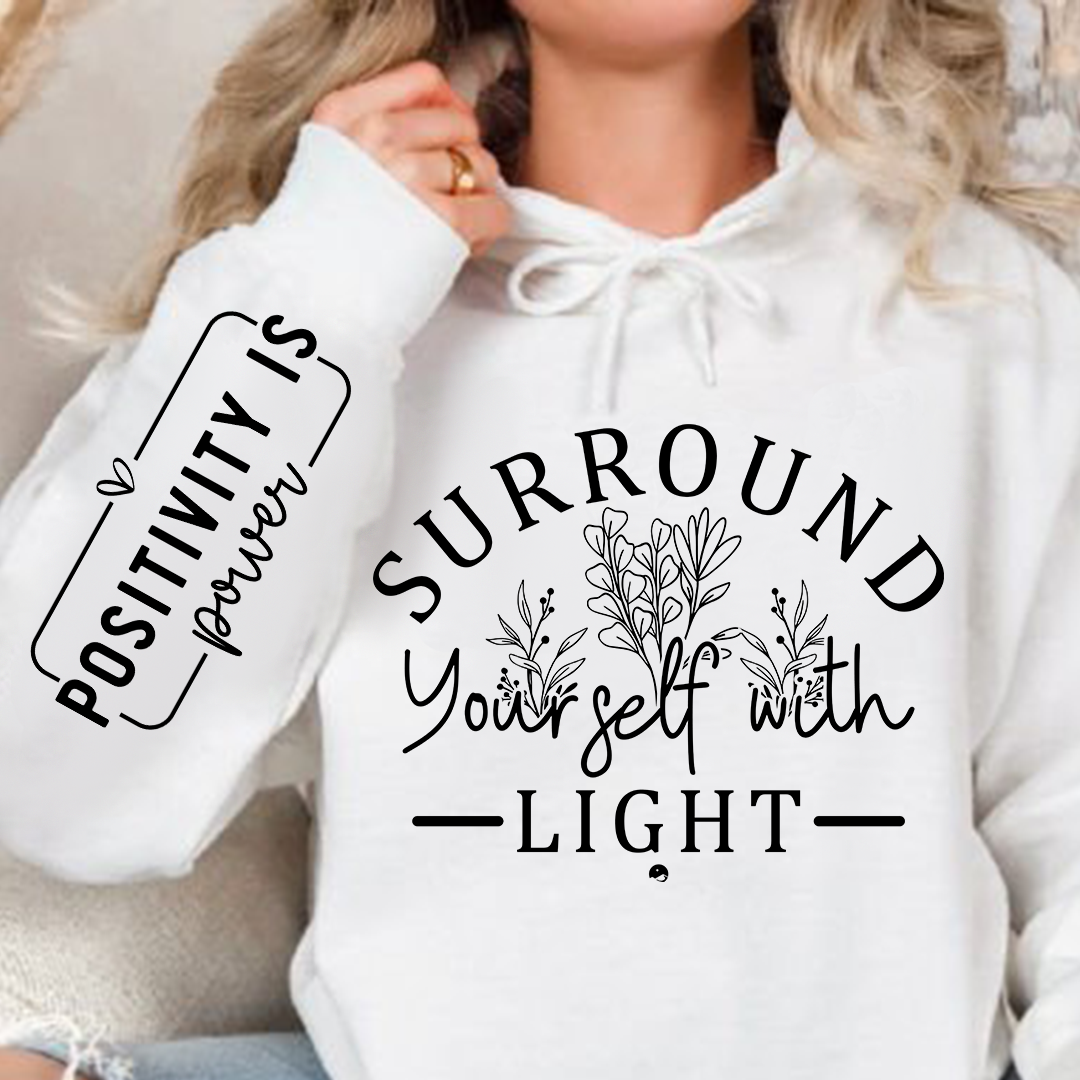 Hoodie Unisex Positivity Is Power