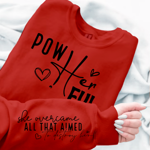 Sweatshirt Unisex Pow Her Ful