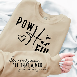 Sweatshirt Unisex Pow Her Ful