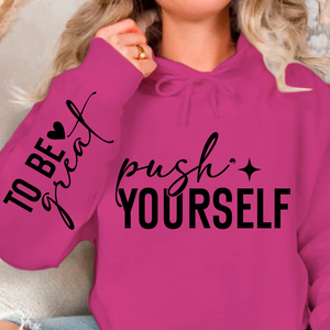Hoodie Unisex Push Yourself