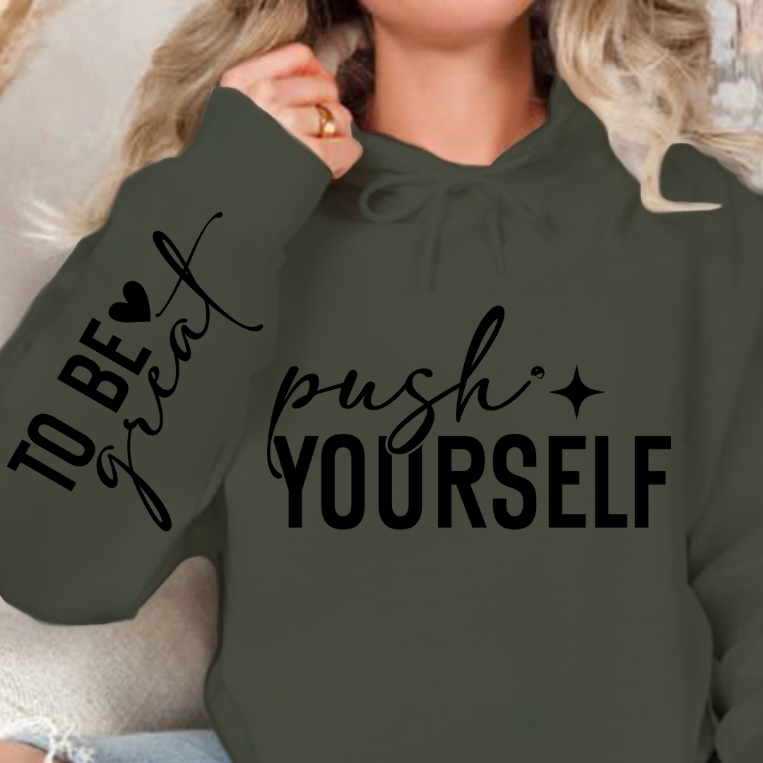 Hoodie Unisex Push Yourself
