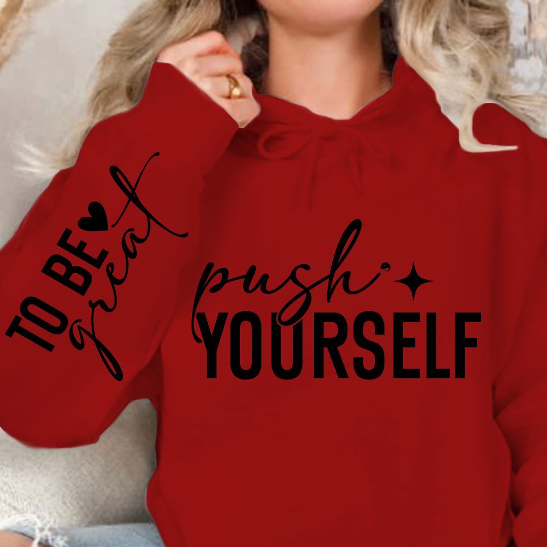 Hoodie Unisex Push Yourself