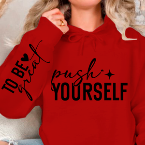 Hoodie Unisex Push Yourself