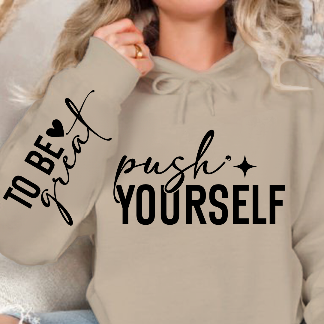 Hoodie Unisex Push Yourself