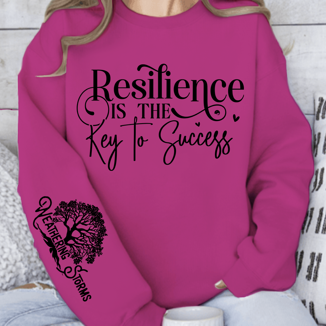 Sweatshirt Unisex Resilience is the Key to Success