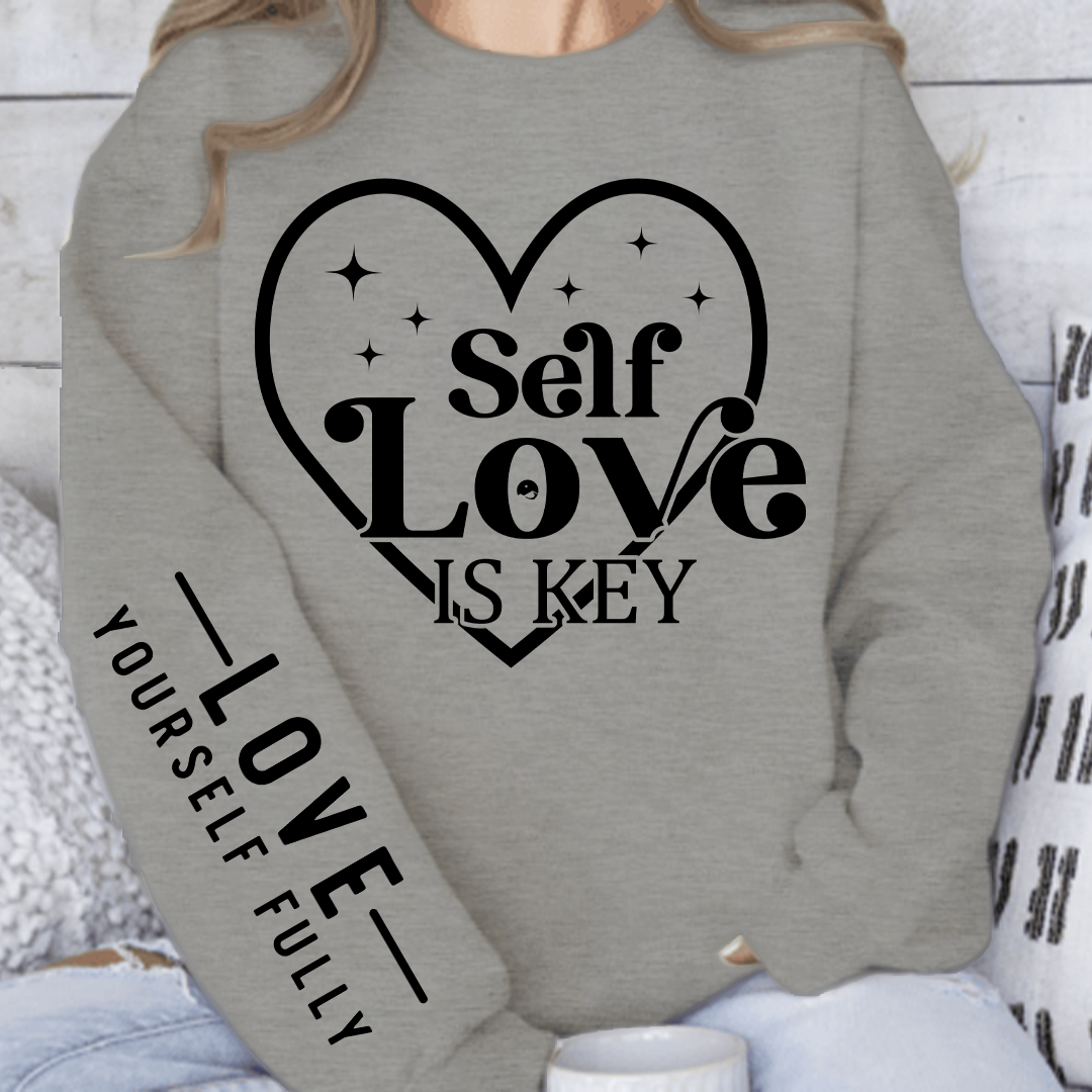 Sweatshirt Unisex Self-love Is Key