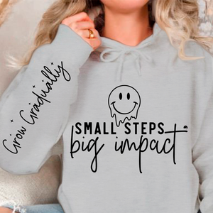Hoodie Unisex Small Steps Big Impact