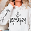 Hoodie Unisex Small Steps Big Impact