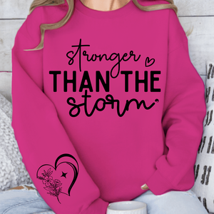 Sweatshirt Unisex Stronger Than The Storm