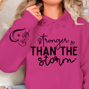 Hoodie Unisex Stronger Than The Storm
