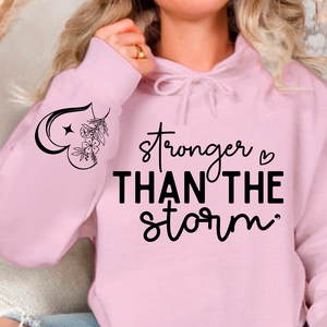 Hoodie Unisex Stronger Than The Storm