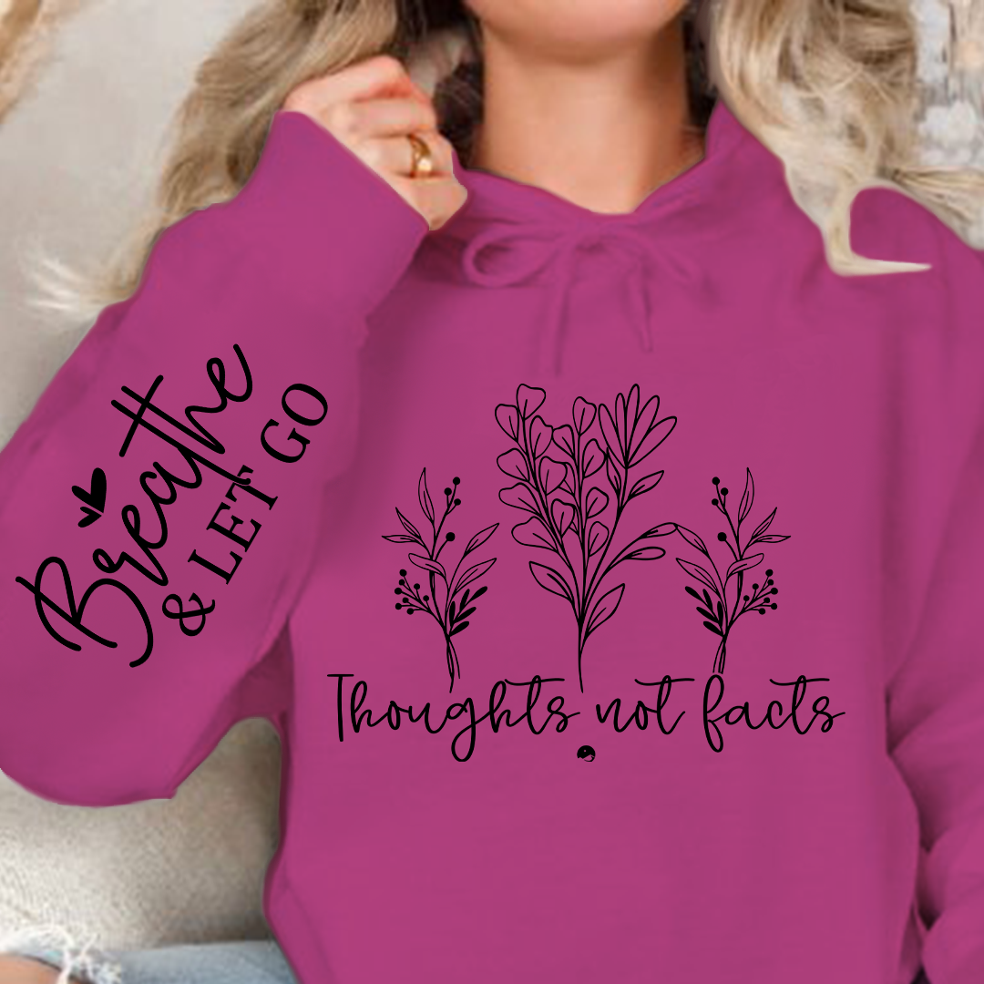 Hoodie Unisex Thoughts, Not Facts