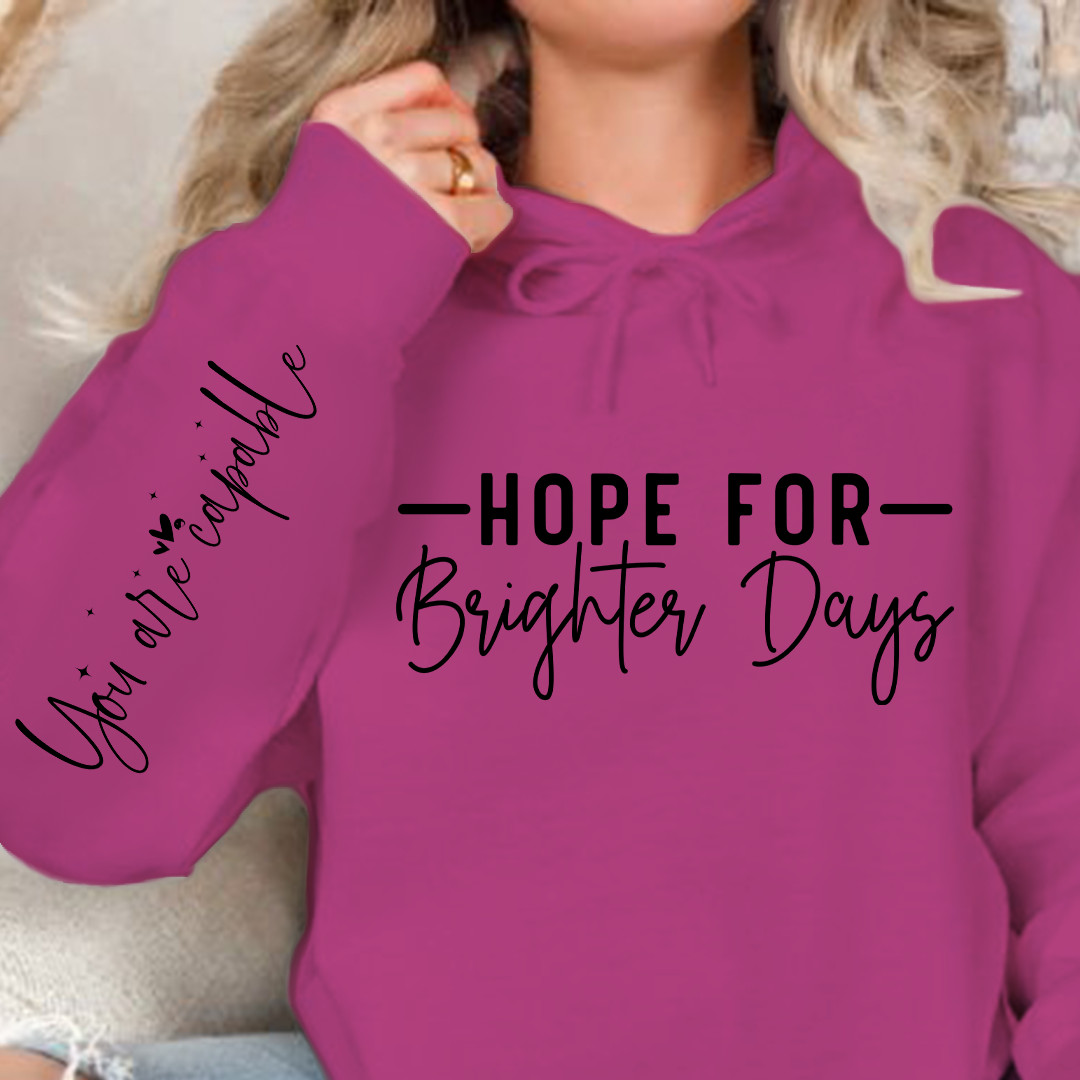 Hoodie Unisex You Are Capable