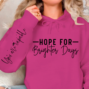 Hoodie Unisex You Are Capable