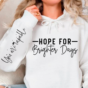 Hoodie Unisex You Are Capable