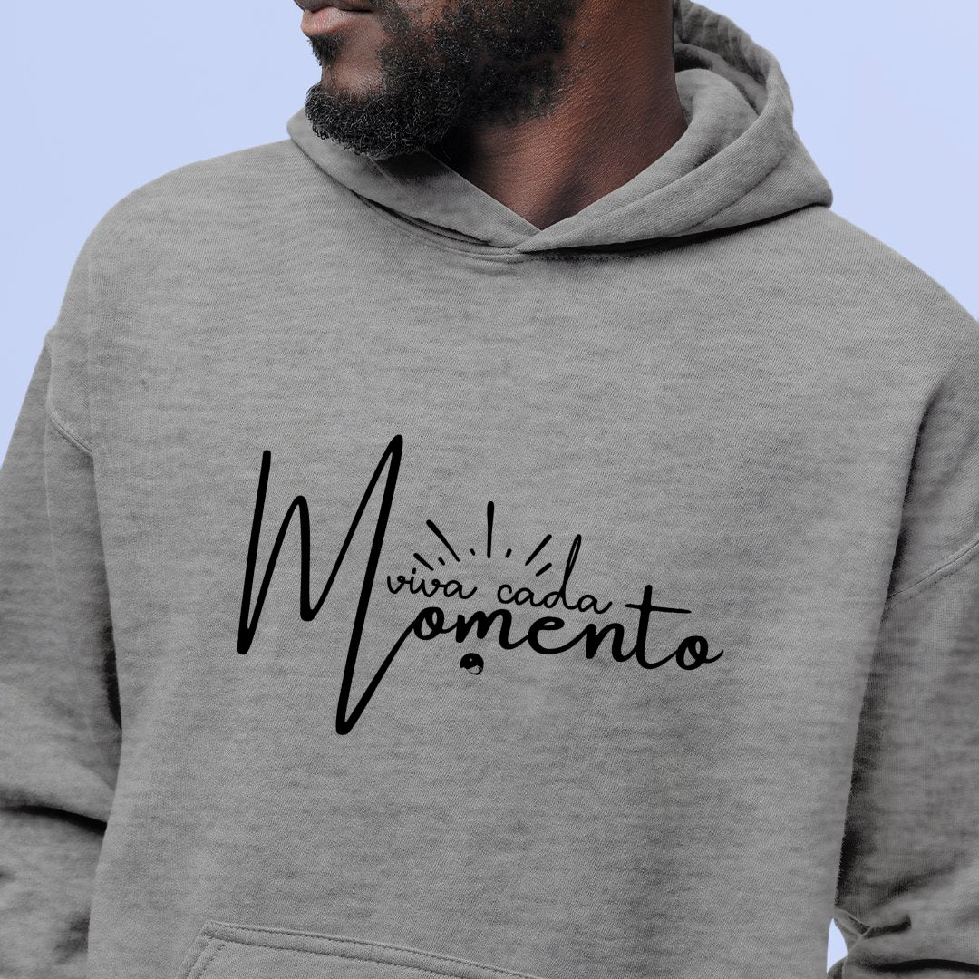 Hoodie Unisex Viva Cada Momento