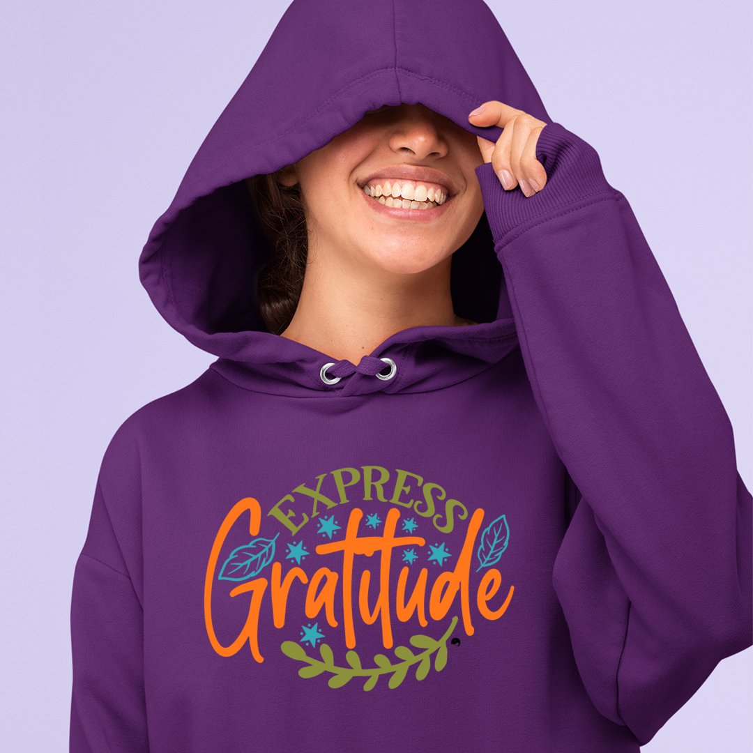 Hoodie Unisex Express Gratitude