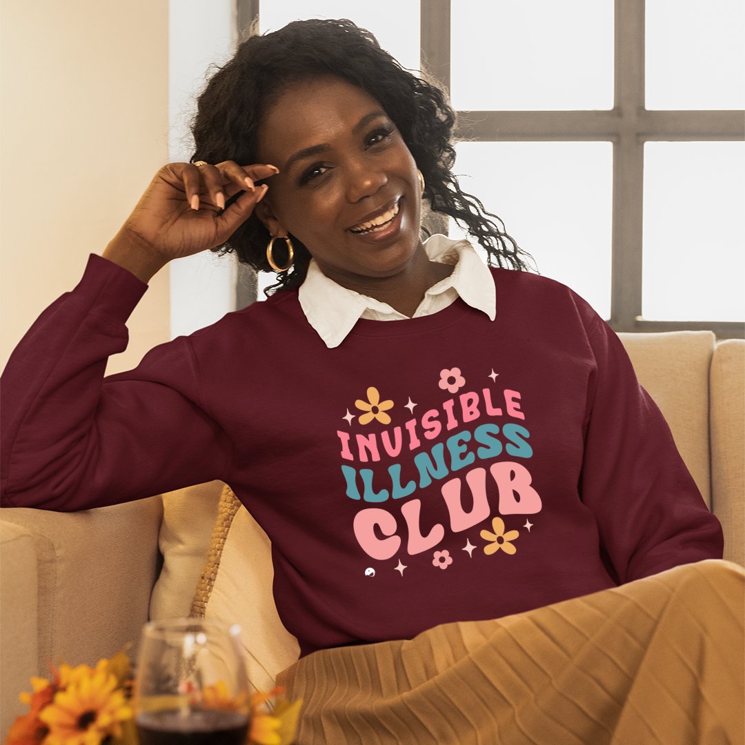 Sweatshirt Unisex Invisible Illness Club