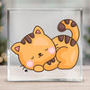 Acrylic Glass Cute Cat