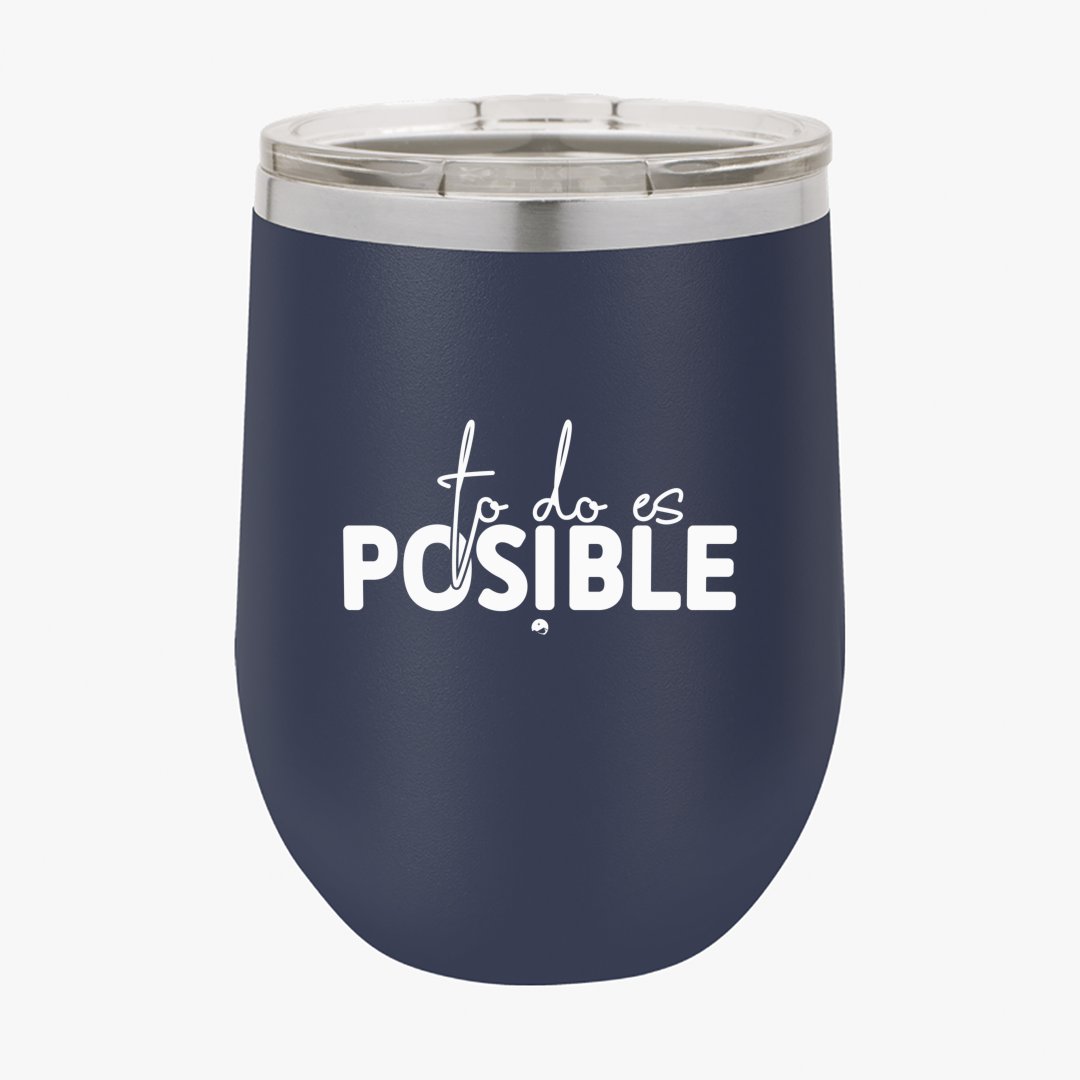 Wine Tumbler To Do Es Posible