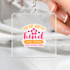 Keychain You Are Worthy Kind Loved Strong Capable Important Enough