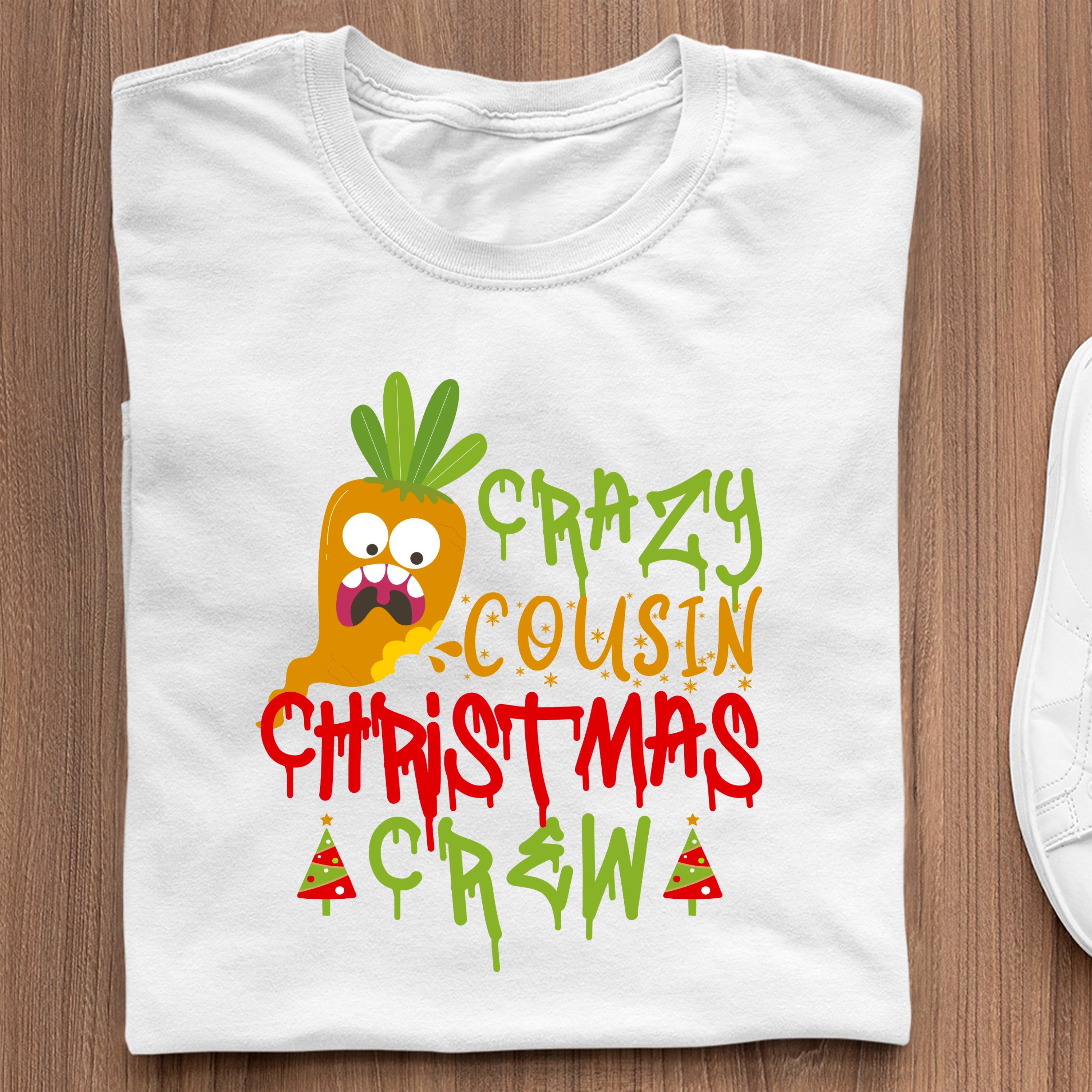 T-Shirt Crazy Cousin Christmas Crew