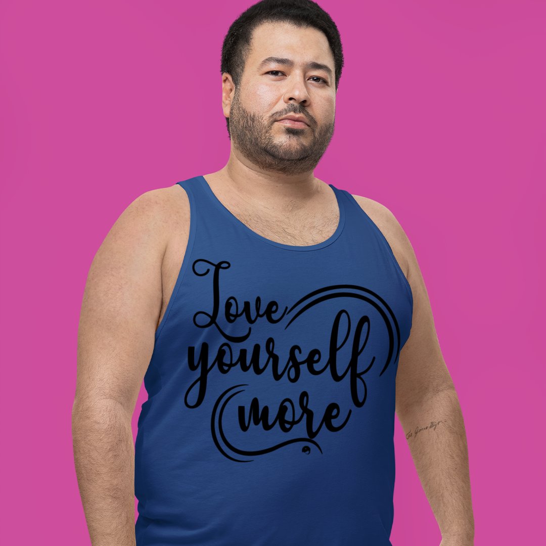 Unisex Jersey Tank Love Yourself More