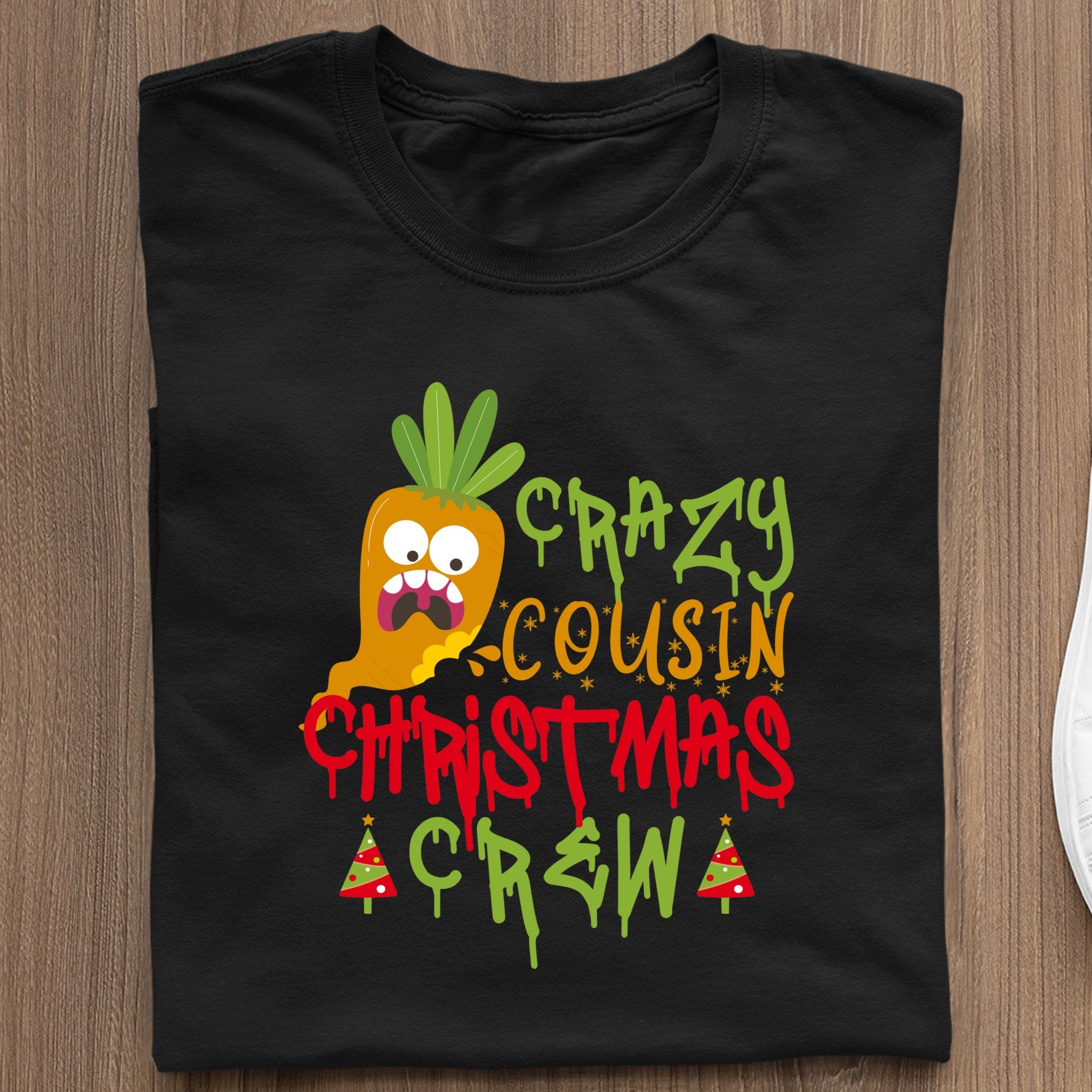 T-Shirt Crazy Cousin Christmas Crew