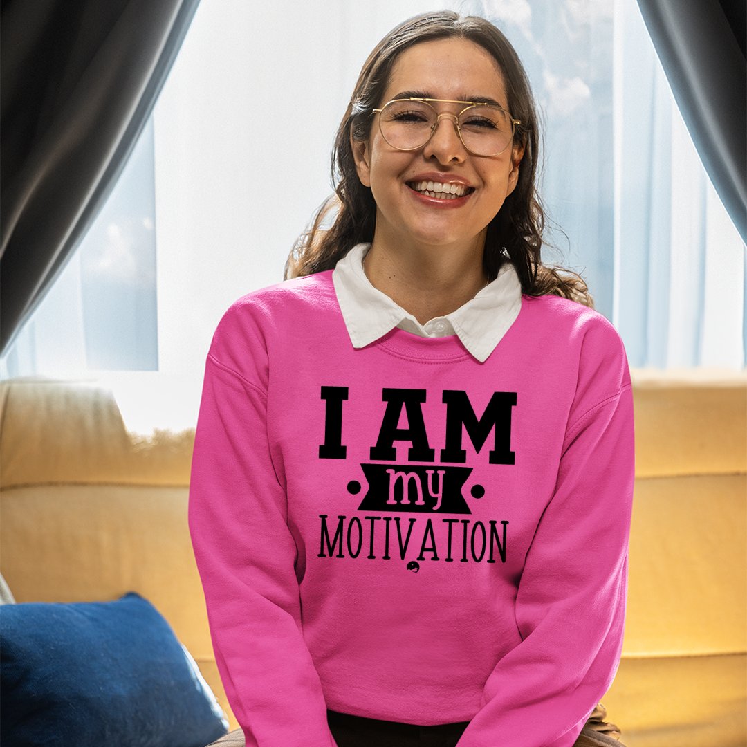 Sweatshirt Unisex I Am My Motivation