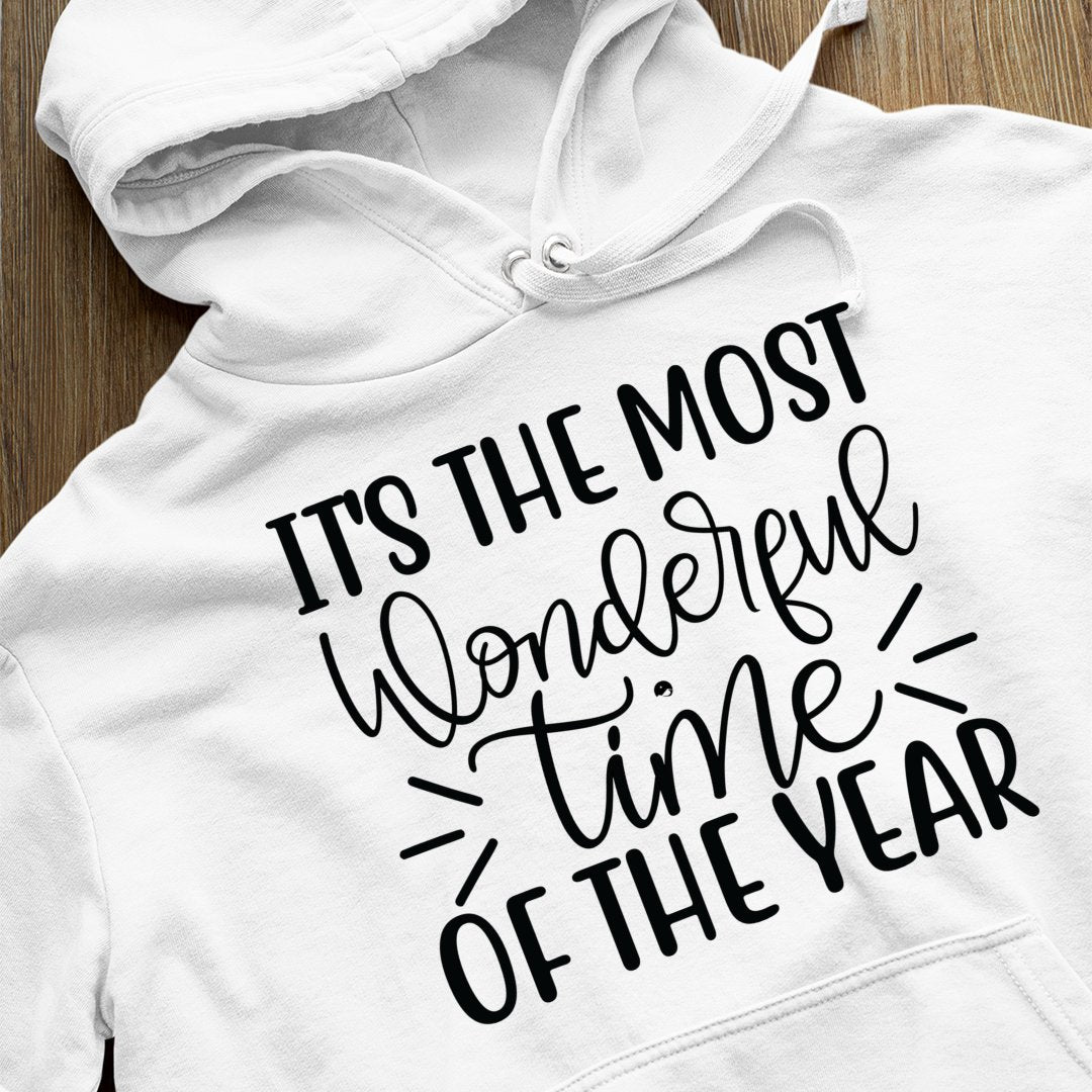 Hoodie Unisex It's The Most Wonderful Time Of The Year