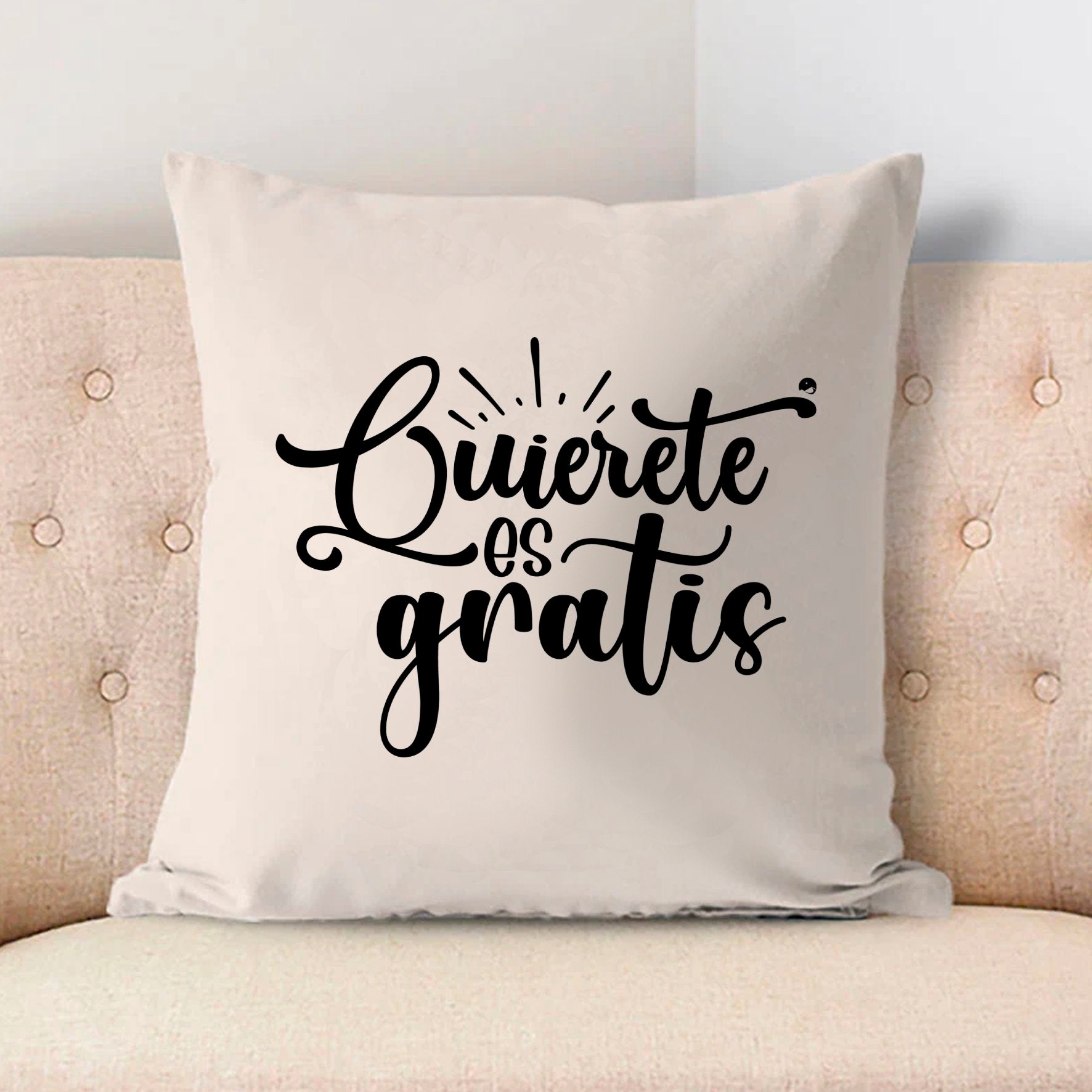 Pillow Case Quierete Es Gratis