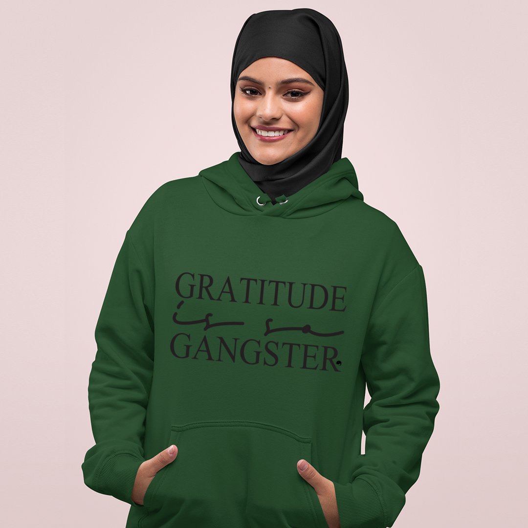 Hoodie Unisex Gratitude Is So Gangster