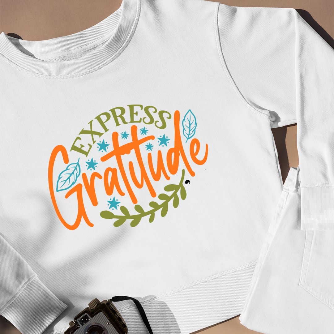 Sweatshirt Unisex Express Gratitude